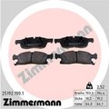 Zimmermann Brake Pad Set, 25192.190.1 25192.190.1